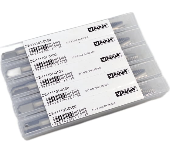 Машинный метчик FANAR М 10 х 1,5 HSSE 6H DIN 371-B 800/C2-111101-0100/ 037034