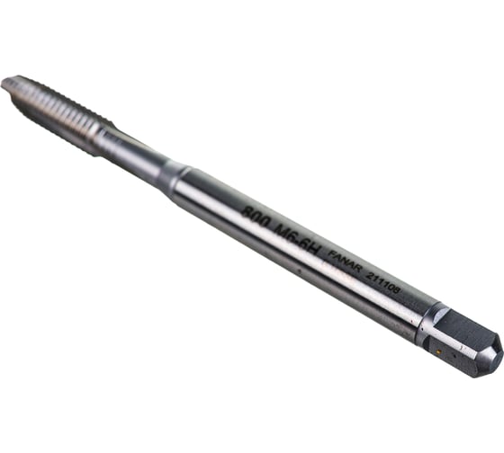 Машинный метчик FANAR М 6 х 1,0 HSSE 6H DIN 371-B 800/C2-111101-0060/ 037030