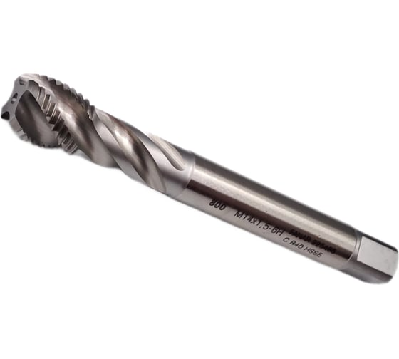 Машинный метчик FANAR М 18 х 1,5 HSSE 6H R40 DIN 374-C 800 с винт канав/D2-511101-0185/ 037098