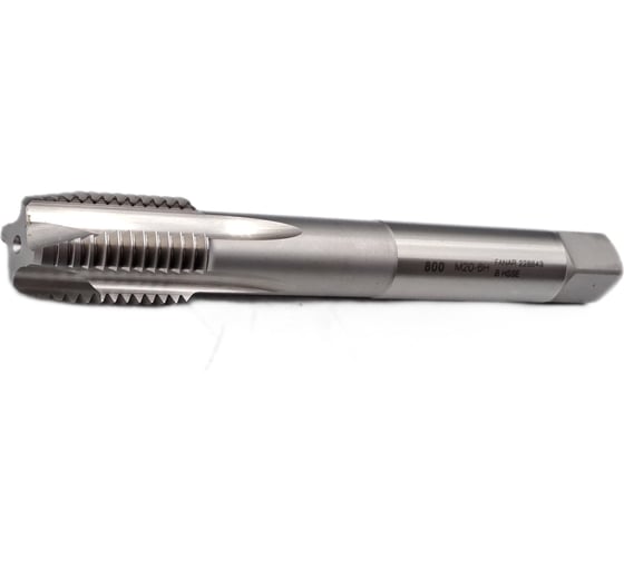 Машинный метчик FANAR М 20 х 2,5 HSSE 6H DIN 376-B 800/D2-111101-0200/ 037054