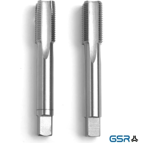 Метчики ручные GSR DIN 2184-2 HSSG UNEF 1/2 - 28 набор 2 шт. B00177060 1
