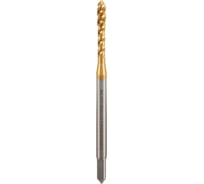 Метчик машинный H-Tools спиральный М2 шаг 0.4мм DIN371 HSSE-TiN 6h 513X01-C4-0020