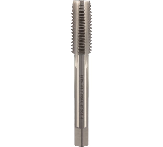 Метчик машинно-ручной H-Tools М10 шаг 1.5мм DIN352 HSSE-Co5 6h 231100EHT 1
