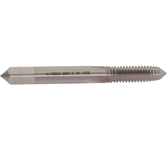 Метчик машинно-ручной H-Tools М6 шаг 1.0мм DIN352 HSSE-Co5 6h 231060EHT