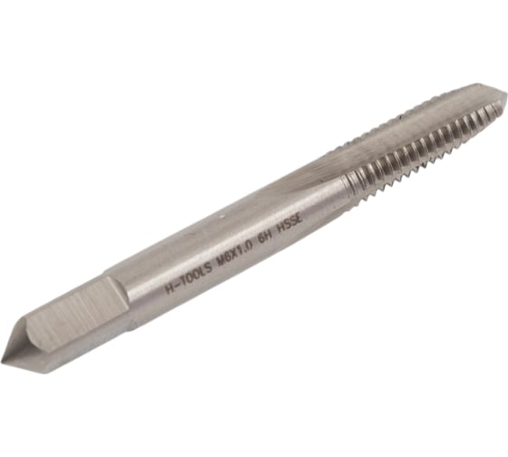 Метчик машинно-ручной H-Tools М6 шаг 1.0мм DIN352 HSSE-Co5 6h 231060EHT