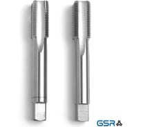 Метчики ручные GSR DIN 2184-2 HSSG UNEF 1.3/8 - 18 набор 2 шт. B00177200