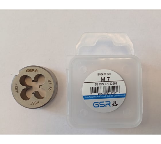 Круглая плашка GSR DIN EN 22568 (DIN 223) B HSSE M 7 B00406200 1