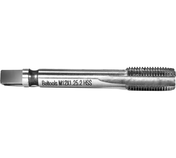 Метчик Beltools М12x1,25 машинно-ручной HSS сквозной исп2 ГОСТ 3266-81 ri.113.2103