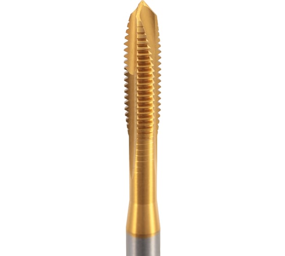 Метчик машинный H-Tools М3 шаг 0.5мм DIN371 HSSEPM-TiN 6h 30031THT