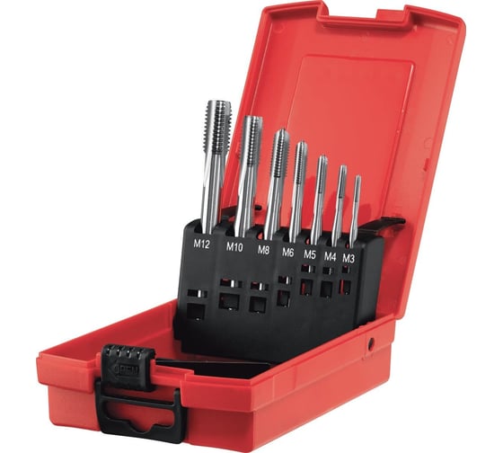 Комплект метчиков Hilti HSS TB M3-M12 7 + HSS 2,5-10, 2113249 1