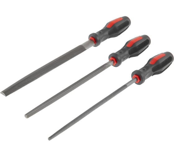 Набор напильников HAMMER Flex 601-056 200мм для обработки стали 534484 1
