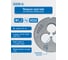 Плашка круглая GSR М1,2 метрическая резьба HSSG DIN EN 22568 (DIN 223) B 6g B00402030 2