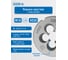 Плашка круглая GSR М18 левая LH метрическая резьба HSSG DIN EN 22568 (DIN 223) B 6g B00404280 2