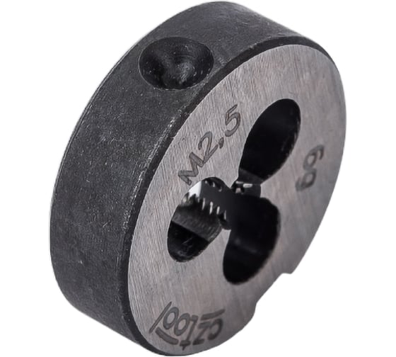 Плашка Bucovice Tools M 2.5 Шаг 0.45 115CrV3 16x5мм 210025