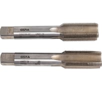 Метчики ручные GSR DIN 2184-2 HSSG UNS 1 - 14 набор (2шт) B00167090