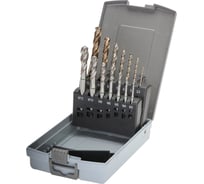 Набор машинных метчиков RUKO HSS-Co5 35 град.M3-M12 со сверлами 245052RO