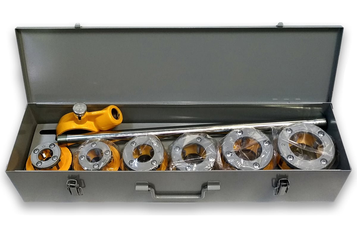 Резьбонарезной ручной клупп HONGLI HL-12R 1/2-2 Alloy 602210 - выгодная ...