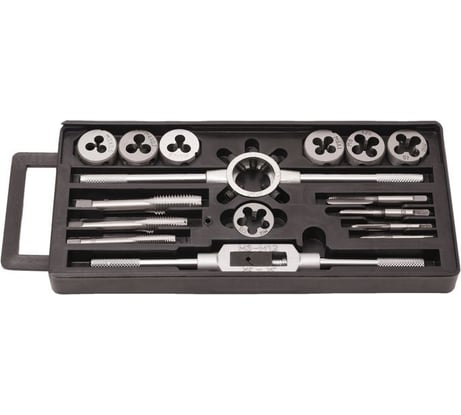 Набор метчиков и плашек Rockforce метрический 16 предметов RF-PD016-1(10465)