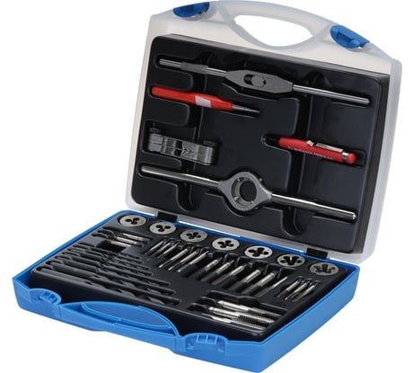 Резьбонарезной набор Bucovice Tools М3-М12 115CRV3 40пр 330120