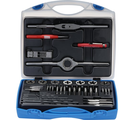 Резьбонарезной набор Bucovice Tools М3-М12 115CRV3 40пр 330120