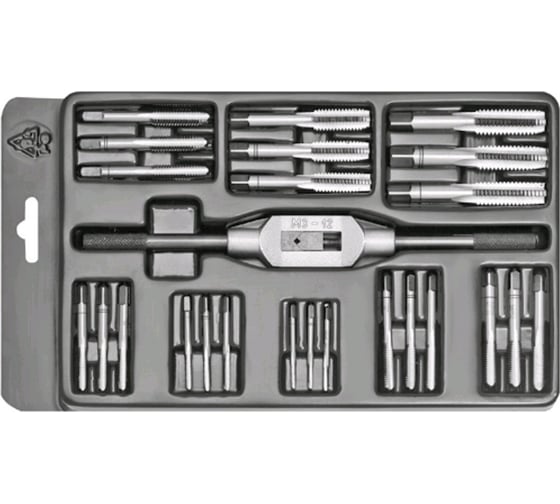 Резьбонарезной набор Bucovice Tools MINI-2, 25 предметов, метчики M3 ...