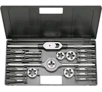 Резьбонарезной набор Bucovice Tools M 2-II, 23 предмета, M12-M20, в пластиковом кейсе 310200