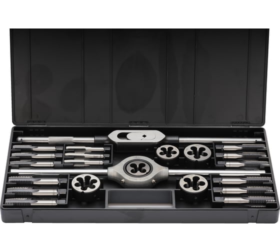 Резьбонарезной набор Bucovice Tools M 2-II, 23 предмета, M12-M20, в пластиковом кейсе 310200