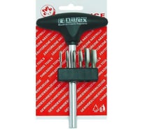 Набор метчиков-бит Bucovice Tools BIT3 M3-M10, HSS, с Т-образной ручкой 948310