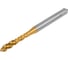 Метчик машинный с винтовой канавкой H-Tools UNC 1/4 - 20 DIN371 HSSE-TiN 74714ETHT 2
