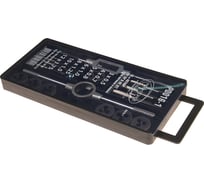 Набор метчиков и плашек Rockforce метрический 16 предметов RF-PD016-1(10465)