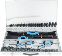 Набор ручных метчиков и плашек GSR DIN 352/223 HSSE-VAP M3-M24 64 предмета B08531050