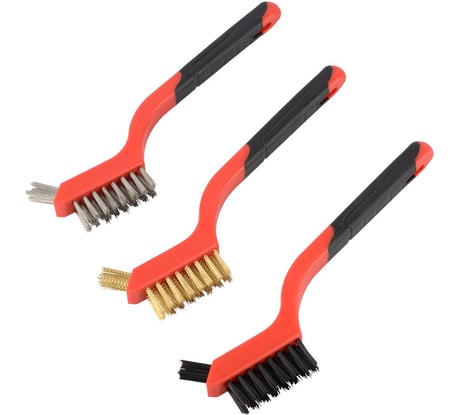 Набор зачистных щеток АвтоDело 3 шт., L-180 мм 44078 17067