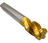 Метчик машинно-ручной TORNERI М36x4.0 DIN376 для глухих отверстий, с винтовой канавкой, с покрытием TiN HSSE Т020711