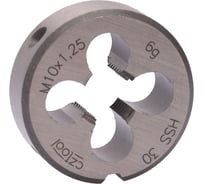 Плашка Bucovice Tools M 10 Шаг 1.25 HSS 30x11мм 240101 16525555