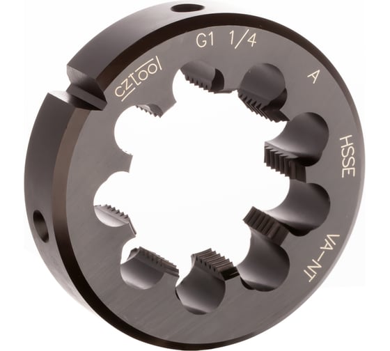 Трубная плашка Bucovice Tools G 1.1/4" -11 HSSE VA-NT 75x20мм 296114 1