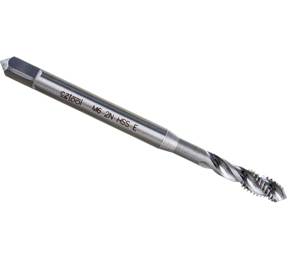 Машинный метчик Bucovice Tools М 6 Шаг 1.0 мм HSSE 193060 1