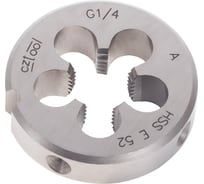 Трубная плашка Bucovice Tools G 1/4" -19 HSSE 38x10мм 292140