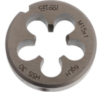 Плашка Bucovice Tools левая M15 Шаг 1.0 HSS 38x10мм 250152