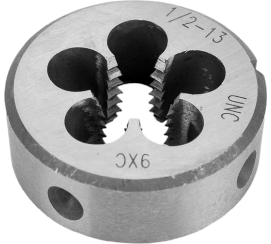 Плашка Bucovice Tools UNC 1/2" -13 115CrV3 38x14мм 215120BT