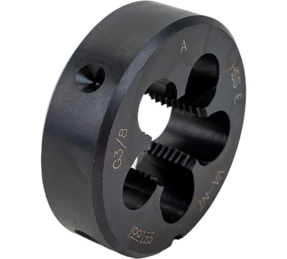 Трубная плашка Bucovice Tools G 3/8" -19 HSSE VA-NT 45x14мм 296380