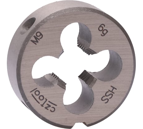 Плашка Bucovice Tools M 9 Шаг 1.25 HSS 25x9мм 240090