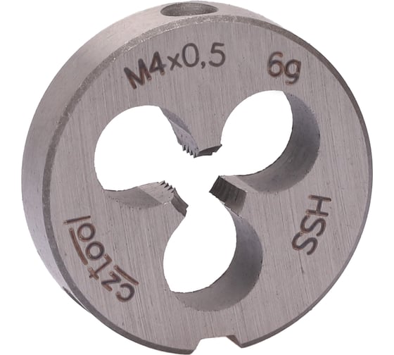 Плашка Bucovice Tools M 4 Шаг 0.5 HSS 20x5мм 240041