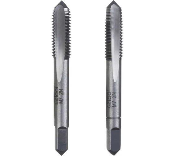 Набор метчиков из 2-х шт Bucovice Tools М 7 Шаг 0.75 мм HSS 140071 1