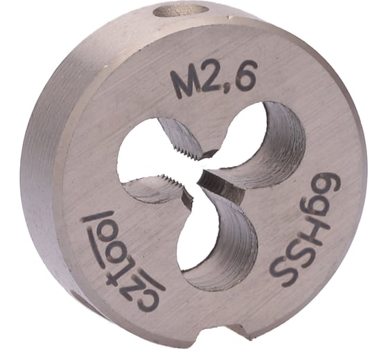Плашка Bucovice Tools M 2.6 Шаг 0.45 HSS 16x5мм 240027 1