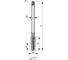Гаечный метчик Bucovice Tools М 10 Шаг 1.0 мм 115CrV3 119102 1