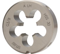 Трубная плашка Bucovice Tools левая G 3/8" -19 HSS 45x14мм 252380