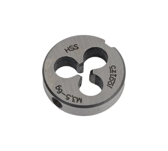 Плашка Bucovice Tools M 3.5 Шаг 0.6 HSS 20x5мм 240035