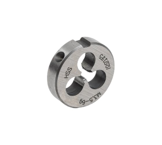 Плашка Bucovice Tools M 3.5 Шаг 0.6 HSS 20x5мм 240035