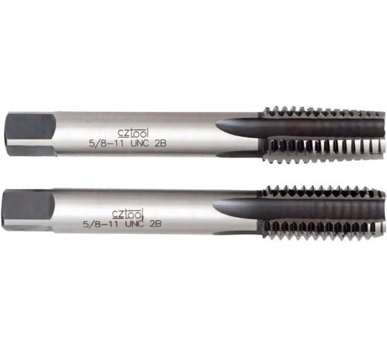Набор метчиков из 2-х шт Bucovice Tools UNC 5/8 -11 115CrV3 115580-2 1