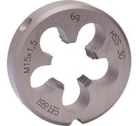 Плашка Bucovice Tools M 15 Шаг 1.5 HSS 38x10мм 240151